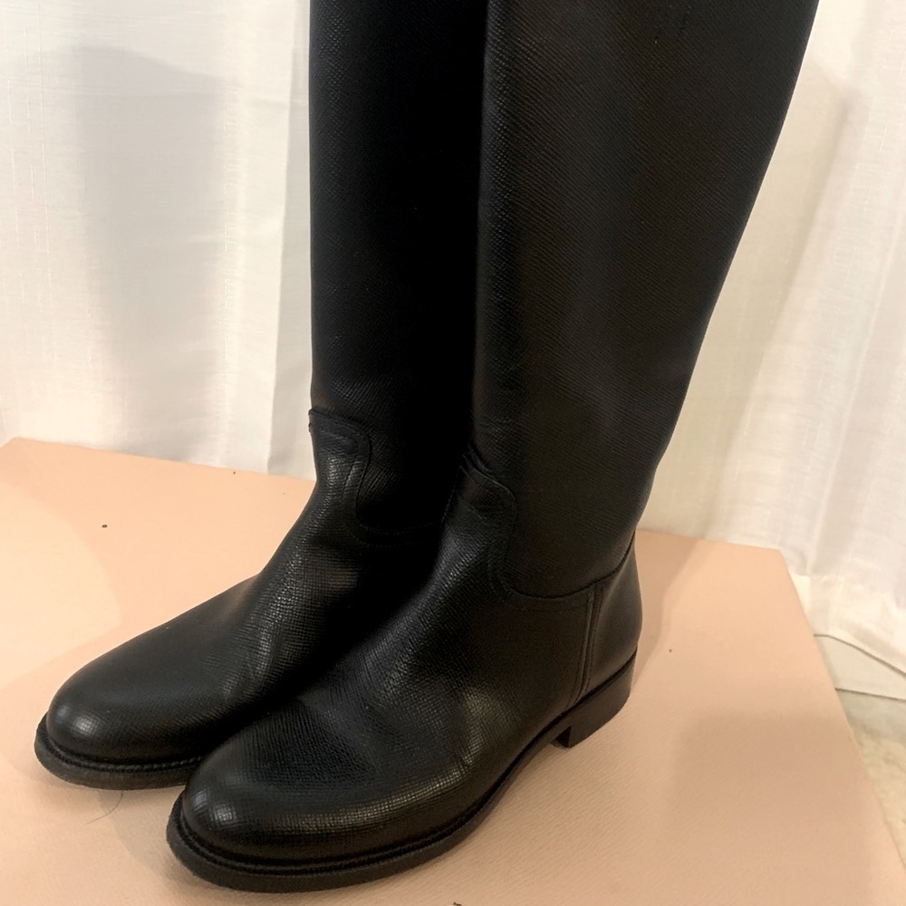 Authentic Prada Riding Boots Size 6 (36)